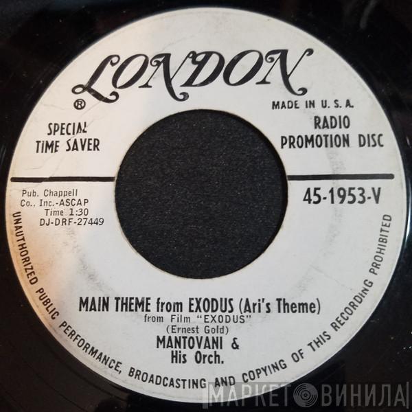  Mantovani And His Orchestra  - Main Theme From Exodus (Ari's Theme)