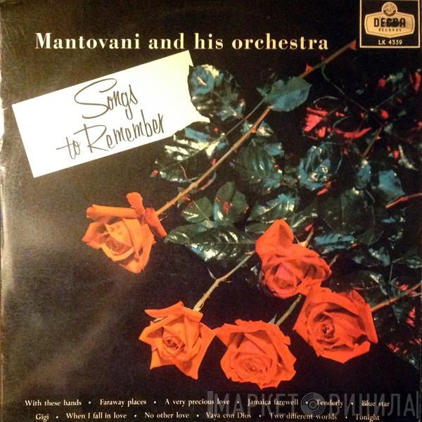 Mantovani And His Orchestra - Songs To Remember