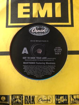  Mantronix  - Got To Have Your Love (Radio Edit)