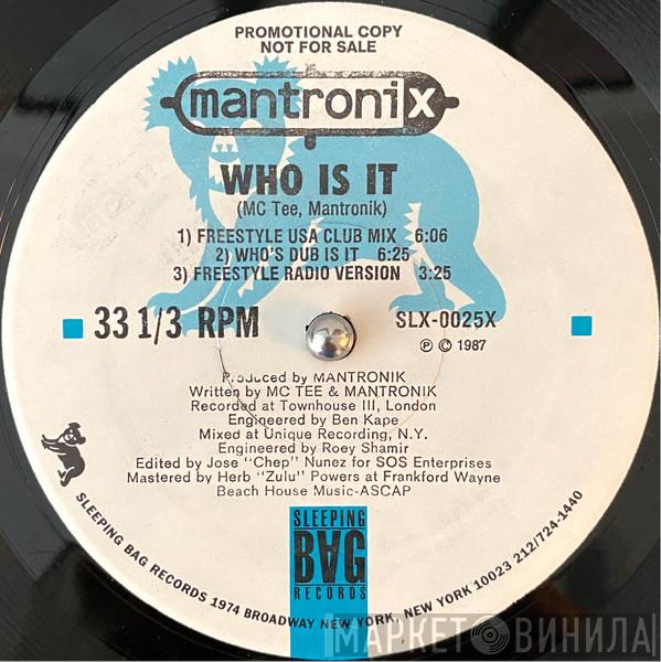  Mantronix  - Who Is It?