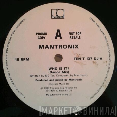 Mantronix - Who Is It?