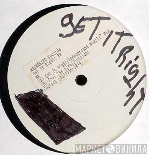  Marc Kinchen  - Get It Right! EP