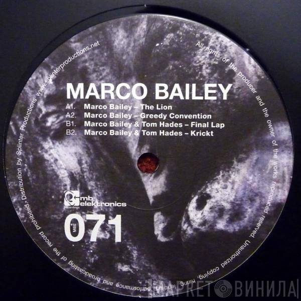 Marco Bailey - The Lion EP