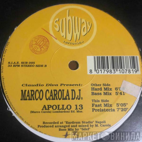Marco Carola - Apollo 13