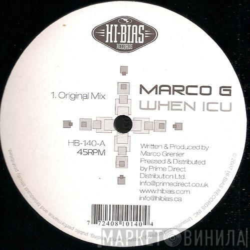 Marco G - When ICU