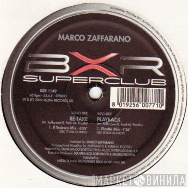 Marco Zaffarano - Re-Take / Playback