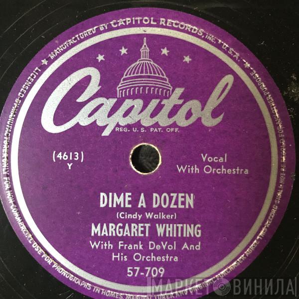  Margaret Whiting  - Dime A Dozen / Whirlwind