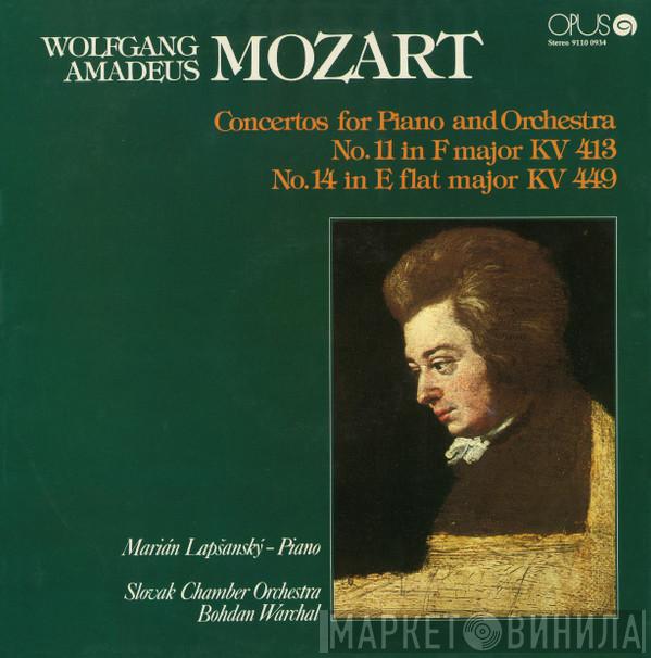 Marián Lapšanský, Slovak Chamber Orchestra, Bohdan Warchal, Wolfgang Amadeus Mozart - Concertos For Piano And Orchestra No. 11 In F Major Kv 413 - No. 14 In E Flat Major Kv 449