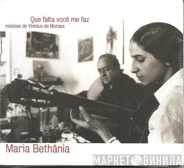  Maria Bethânia  - Que Falta Voce Me Faz (Musicas De Vinicius De Moraes)