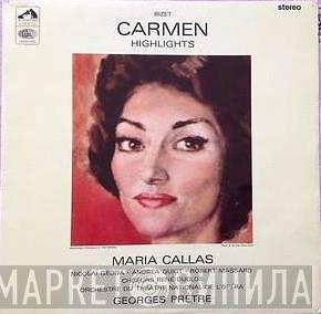 , Maria Callas , Nicolai Gedda With Andréa Guiot And Robert Massard , Les Chœurs René Duclos Conducted By Orchestre National De L'Opéra De Paris  Georges Prêtre  - Carmen Highlights
