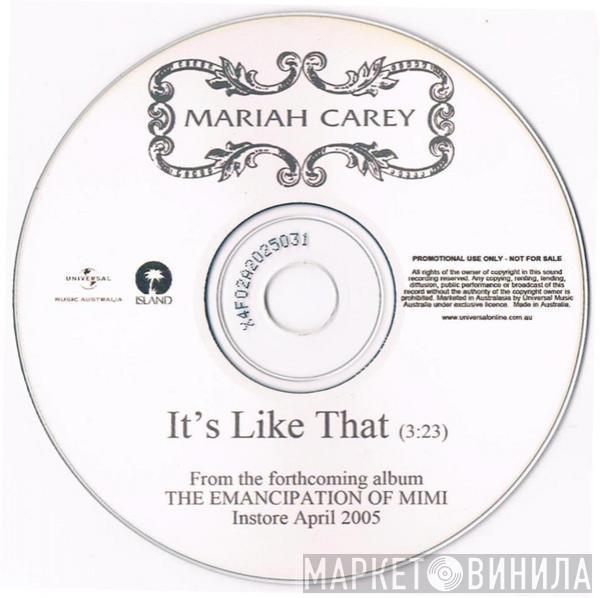 Mariah Carey  - It's Like That