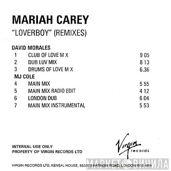  Mariah Carey  - Loverboy (Remixes)