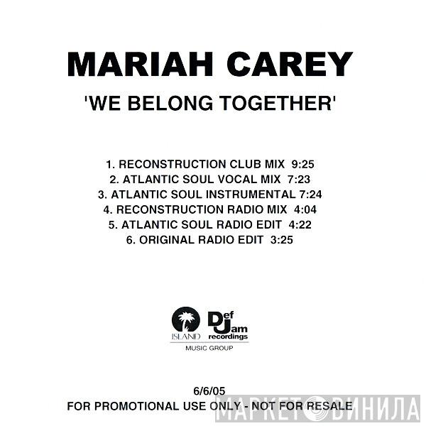  Mariah Carey  - We Belong Together