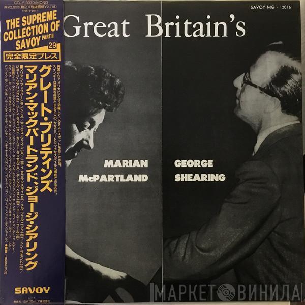 Marian McPartland, George Shearing - Great Britain's