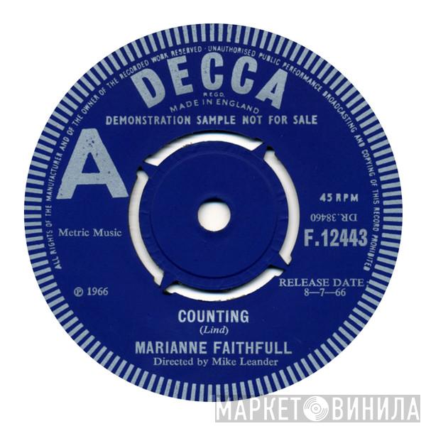 Marianne Faithfull - Counting / I'd Like To Dial Your Number