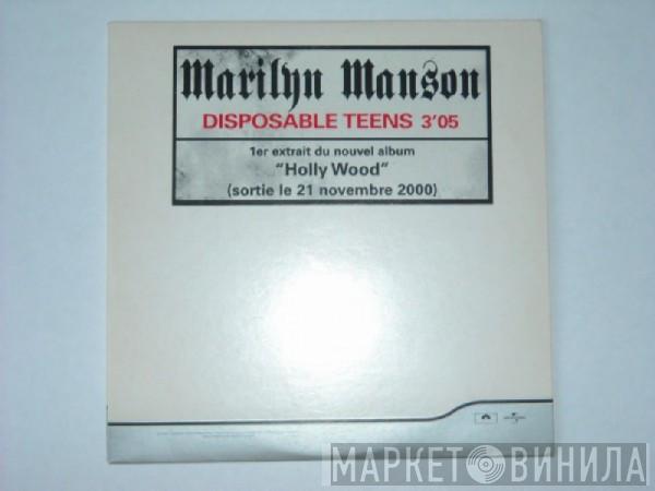  Marilyn Manson  - Disposable Teens