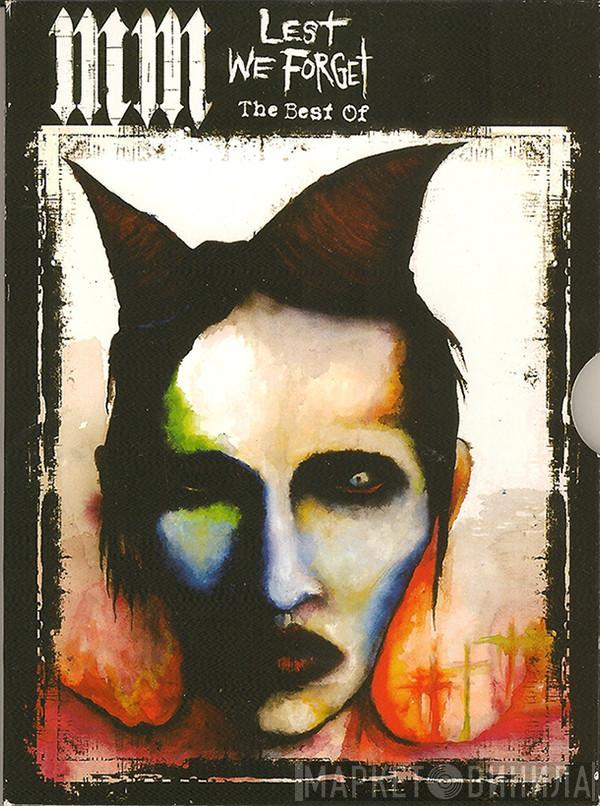  Marilyn Manson  - Lest We Forget - The Best Of