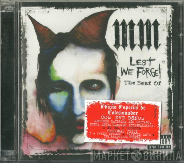  Marilyn Manson  - Lest We Forget - The Best Of