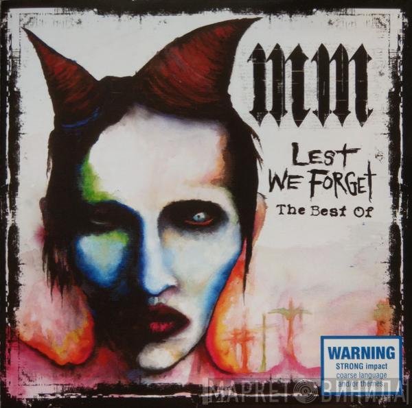  Marilyn Manson  - Lest We Forget - The Best Of