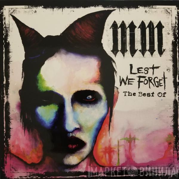  Marilyn Manson  - Lest We Forget - The Best Of