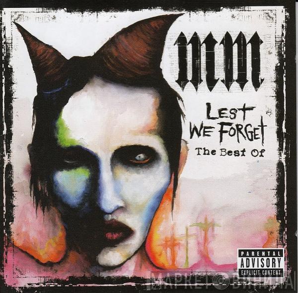  Marilyn Manson  - Lest We Forget - The Best Of