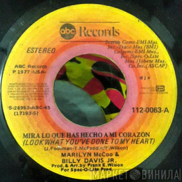  Marilyn McCoo & Billy Davis Jr.  - Mira Lo Que Has Hecho A Mi Corazon = Look What You've Done To My Heart