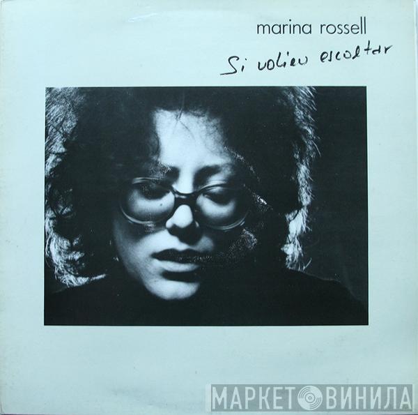  Marina Rossell  - Si Volieu Escoltar
