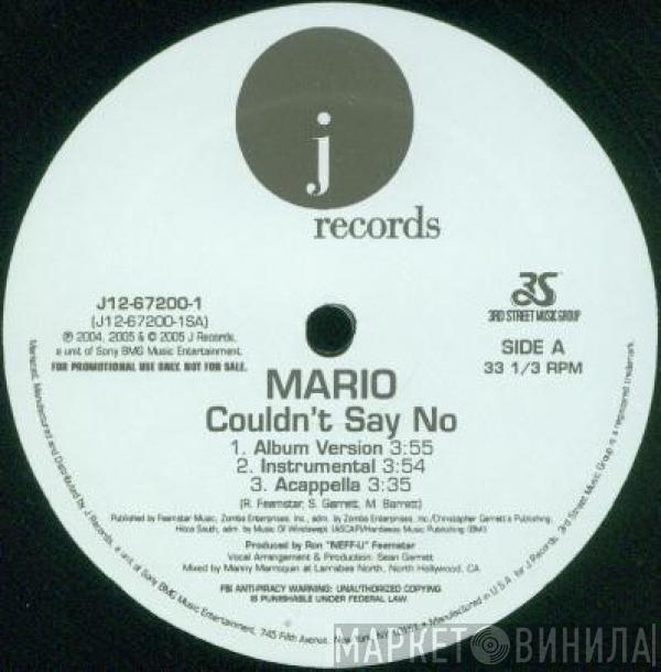 Mario - Couldn't Say No / Call The Cops / How Could You