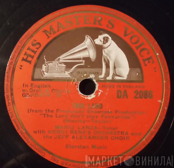 Mario Lanza, Henri René And His Orchestra, Jeff Alexander Choir - This Land / Earthbound