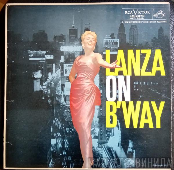  Mario Lanza  - Lanza On B'way