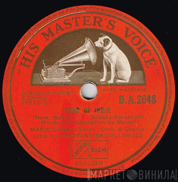Mario Lanza - Song Of India / If You Were Mine