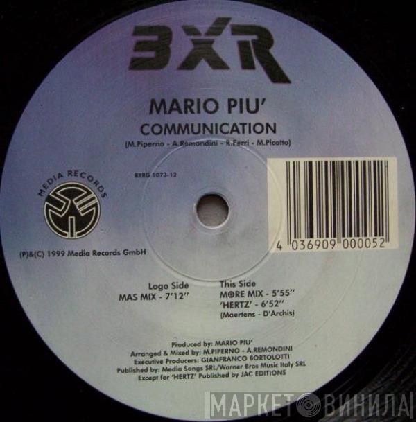  Mario Più  - Communication