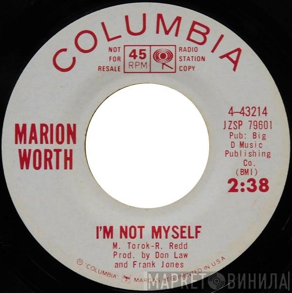  Marion Worth  - I'm Not Myself / The Hands You're Holding Now