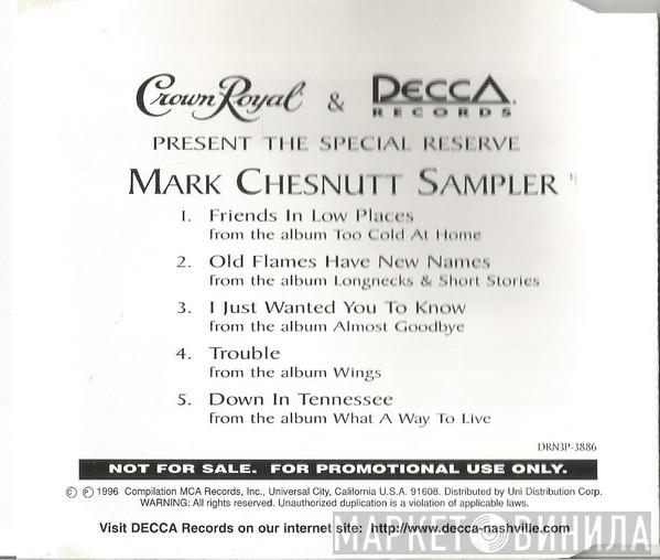 Mark Chesnutt - Crown Royal & Decca Records - Mark Chesnutt Sampler