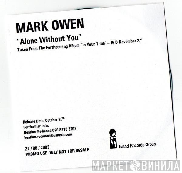  Mark Owen  - Alone Without You