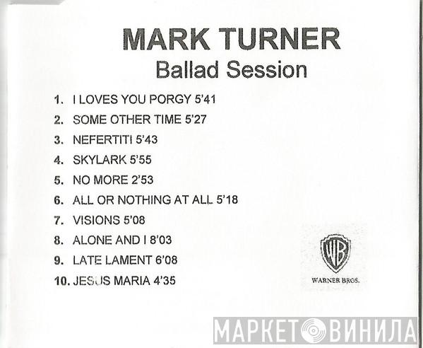 Mark Turner  - Ballad Session