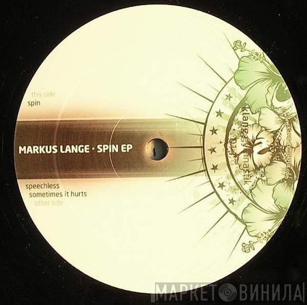 Markus Lange - Spin EP