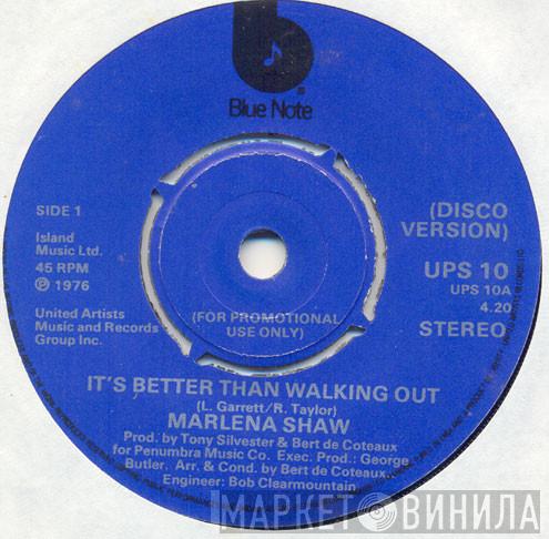  Marlena Shaw  - It's Better Than Walkin' Out