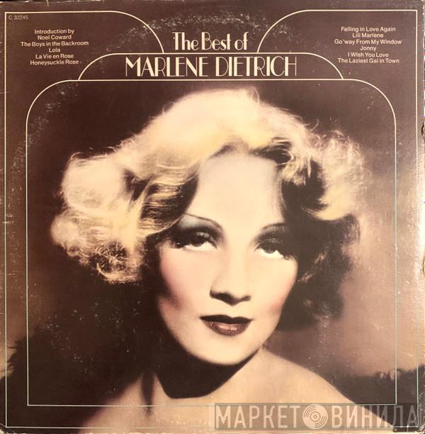  Marlene Dietrich  - The Best Of Marlene Dietrich