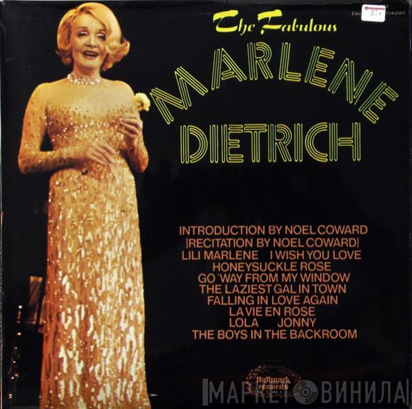 Marlene Dietrich - The Fabulous Marlene Dietrich