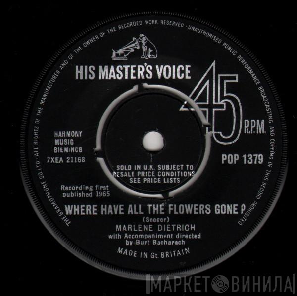 Marlene Dietrich - Where Have All The Flowers Gone? / Blowin' In The Wind