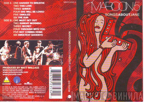  Maroon 5  - Songs About Jane