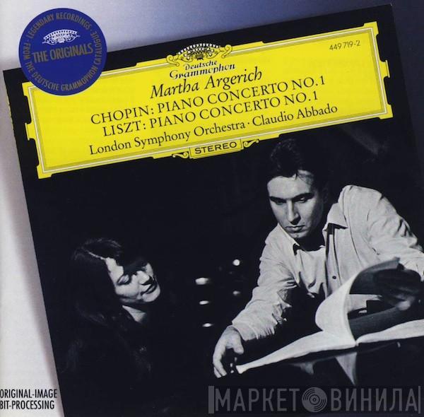 Martha Argerich Frédéric Chopin Franz Liszt The London Symphony Orchestra Claudio Abbado  - Piano Concerto No.1 / Piano Concerto No.1