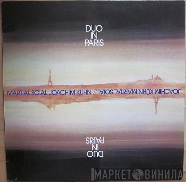 , Martial Solal  Joachim Kühn  - Duo In Paris