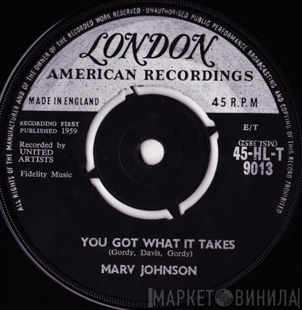 Marv Johnson - You Got What It Takes