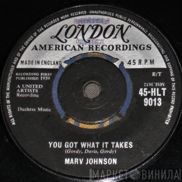  Marv Johnson  - You Got What It Takes