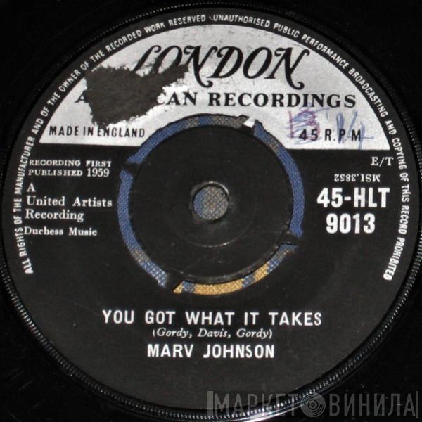 Marv Johnson - You Got What It Takes