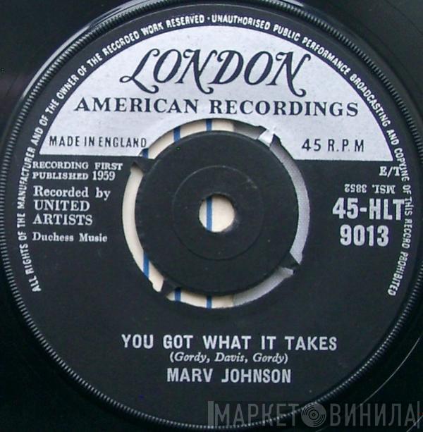  Marv Johnson  - You Got What It Takes