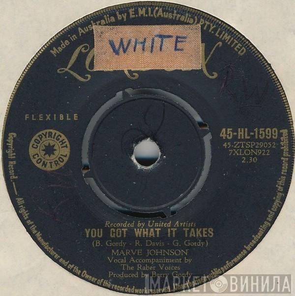  Marv Johnson  - You Got What It Takes