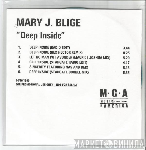 Mary J. Blige - Deep Inside (New Mixes)